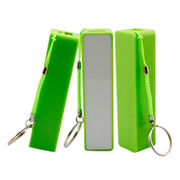 Popular power bank, colorful mini 2600 mobile charger for Christmas promotion