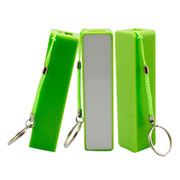 Popular power bank, colorful mini 2600 mobile charger for Christmas promotion