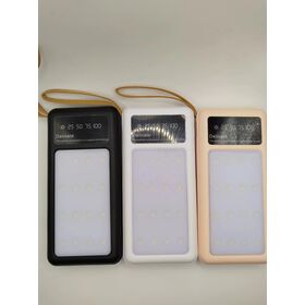 Dongguan Kuras Electronic Technology Co.,Ltd Factory wholesale new power bank 100000mAh Built-in cable portable power bank
