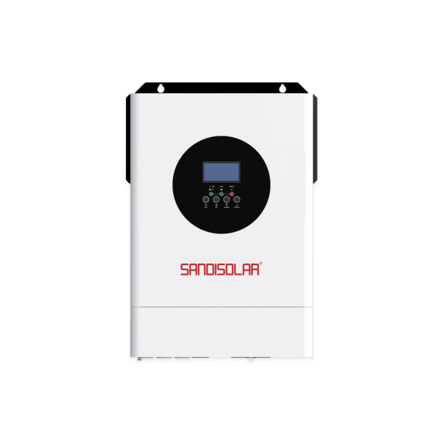 Solar Inverter 1kw, 1.5kw,3.2kw,5kw,5.5kw,6.2kw, Pure Sine Wave Inverter High Frequency Home Off-grid Inverter