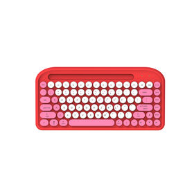 Dongguan Pengbo Technology Company Limited Hot Sale 87 keys Bluetooth Keyboard Wireless Jelly Candy Mix Color For PC