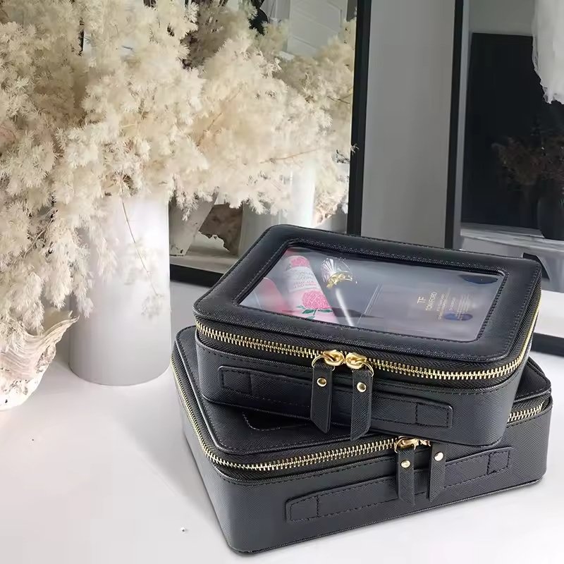 Yiwu Peihong Luggage Co., Ltd. Transparent And Clear Multi-functional Handbag Can Hold Cosmetics And Accessories Small And Easy To Carry Makeup Bag