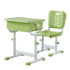 Hot School Furniture Classic Student School Desk Adjustable Student Desk And Chair