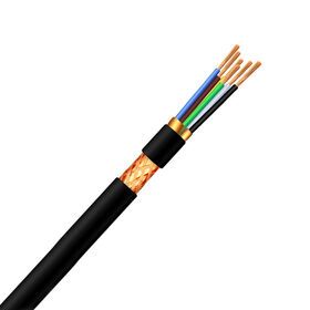 Soft Unique Coil Shielded Cable High Density Resistant Electric Heating Copper Wire Low Voltage PE PVC PUR Sheath Power Cable