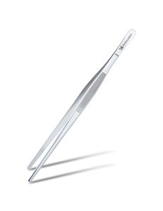 Professional Kitchen & BBQ Fish Food Tongs Long Tweezers 430 Stainless Steel Factory Wholesale