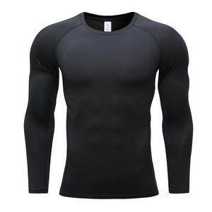 Men Athletic Workout Shirt Water Sports Rash Guard Base Layer Long Sleeve Compression Shirts and Pants 2 in 1 Set