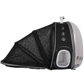 New design high quality fashion cat carrier backpack with transparent window portable durable pet carrier