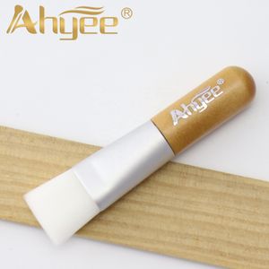 Ahyee Mini Mask Brush 7CM Custom Logo Mud Facial Brush Flat Makeup Brushes Professional DIY Mask Tool
