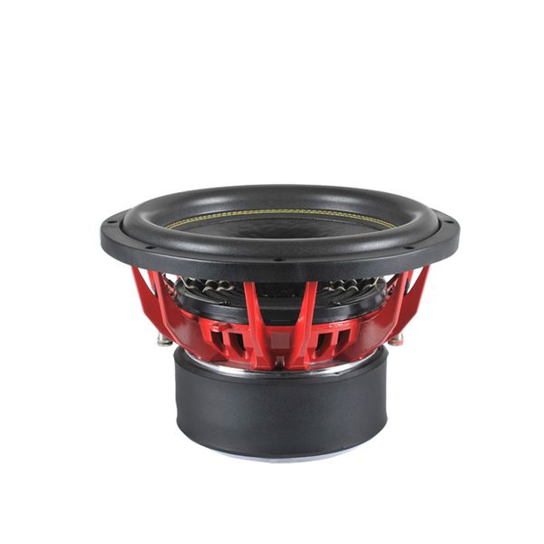 Bulk JLD audio aluminum basket dual 2 ohm 800w rms car speakers 12 inch subwoofer