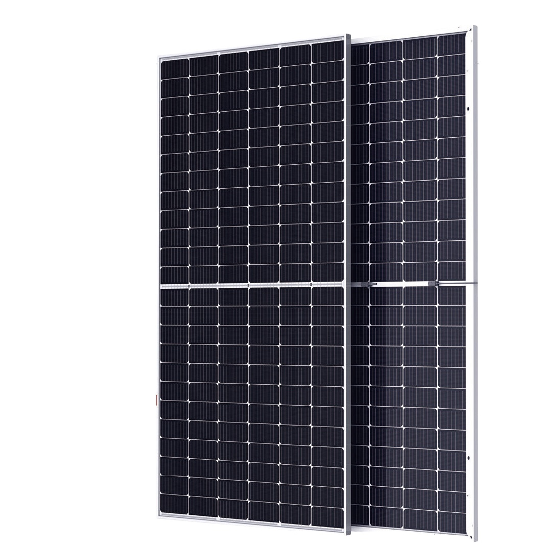 JA  mono solar energy panel Bifacial half cut newest technology 550W 555w 560w solar panels Europe stock