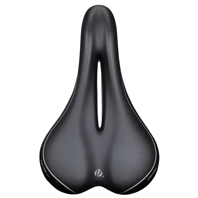 VELO VL-3362 Silica Gel PU Thicken Zone Cut Hollow Breathable Comfortable Road Bike MTB Bicycle Saddle Cushion Cycling Parts