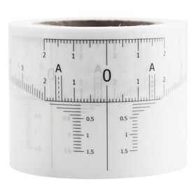 Disposable Eyebrow Ruler Sticker Roll Sticky Clear Eyebrow length Position Measurement Brow Tattoo Mapping Supply Microblading