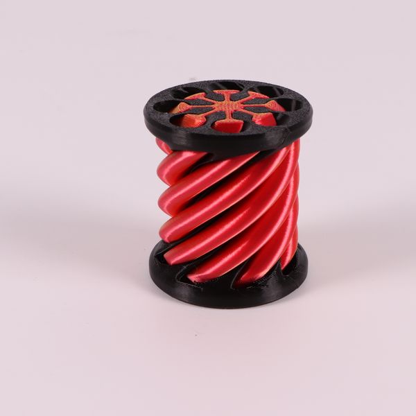 Wholesale affordable small size colorful spiral decompression toys