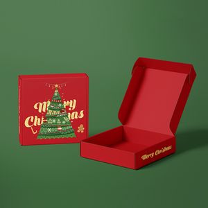 Custom Logo Gift Boxes Coffee Mailer Paper Boxes Corrugated Shipping Packaging Mailer Box