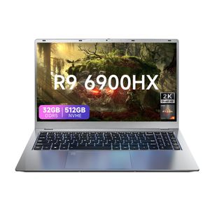 Brand New AMD R9-6900HX 8GB 256GB DDR5 SSD Laptop with WIFI 6 & BT 5.0 IPS Panel laptop computer notebook ordinateur students