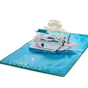 New custom design 3d greeting cards for Father's Day manufacturer from Vietnam HMG in Bulk