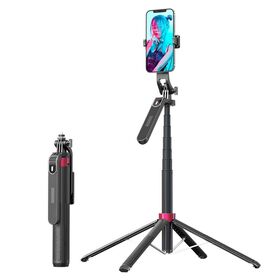 Will Precision Mould (Shenzhen) Co.,Ltd Hot Sale Aluminum Alloy Handheld Stabilizer Foldable Quadripod Selfie Stick Adjustable Phone Holder For Mobile Phone