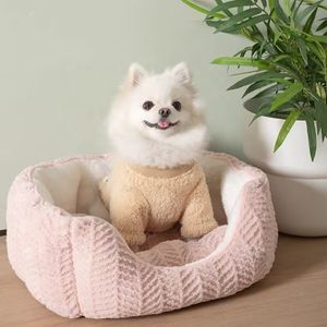 High Quality Dog Bed with Cushion, Detachable Pet Bed for Puppy Cat bed, Soft Dog Bed with Anti-Slip & Water-Resistant Bottom