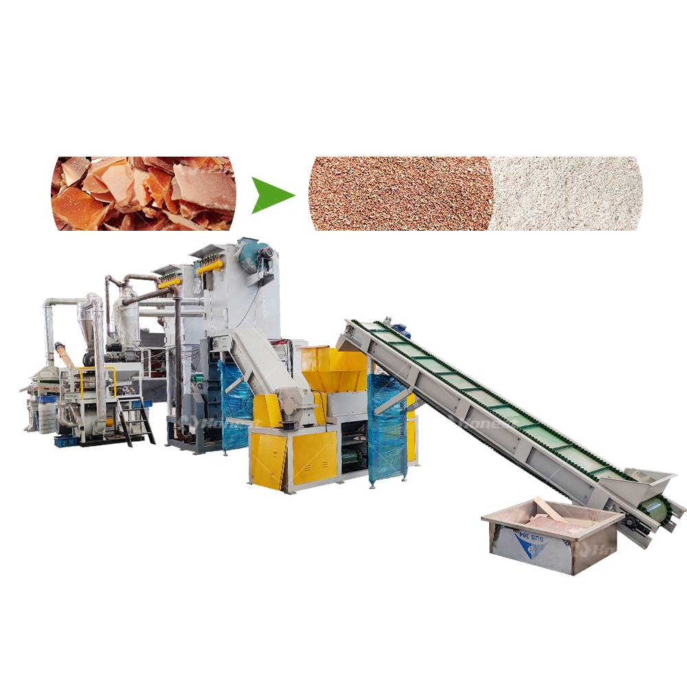 Pcb Recycling Machine E-waste Recycling Systems Copper Wire Recycling Machine
