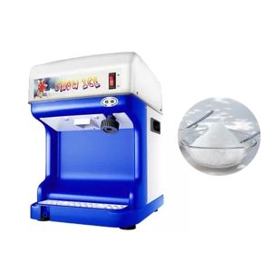 block scraping ice crusher shaver machine for ice cream milkshake machine frozen yogurt