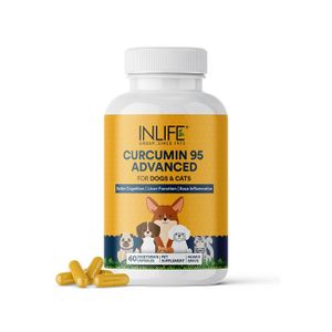 Buy Curcumin with Piperine for Dogs & Cats - 95% Curcuminoids for Complete Pet Wellness