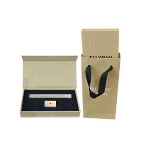 Recycled Specialty Kraft Paper Box Gift Bag Set Packaging With Insert Custom Logo