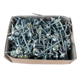 Box packing black copper aluminum iron stainless steel galvanized brass corrugated umbrella head roofing nails for roof