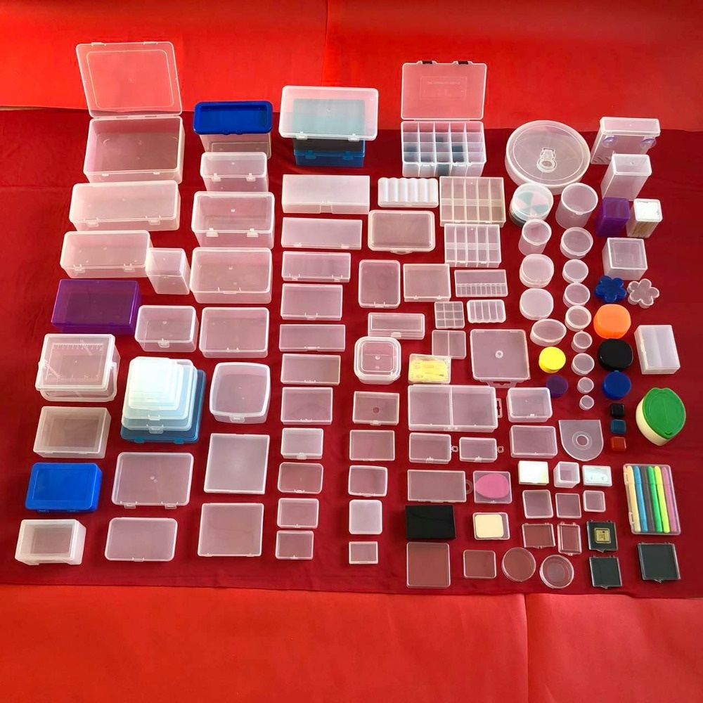 Box Packing Packaging Box Plastic Case Storage Factory Wholesale PP Plastic Customized Small PP Case Recyclable Accept