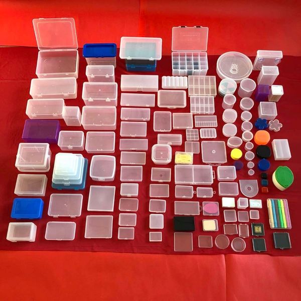 Box Packing Packaging Box Plastic Case Storage Factory Wholesale PP Plastic Customized Small PP Case Recyclable Accept