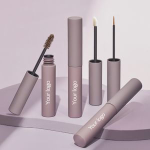 Recyclable lash glue eyeliner bottle mini mascara tube customized brush 7ml custom lip gloss tubes low moq