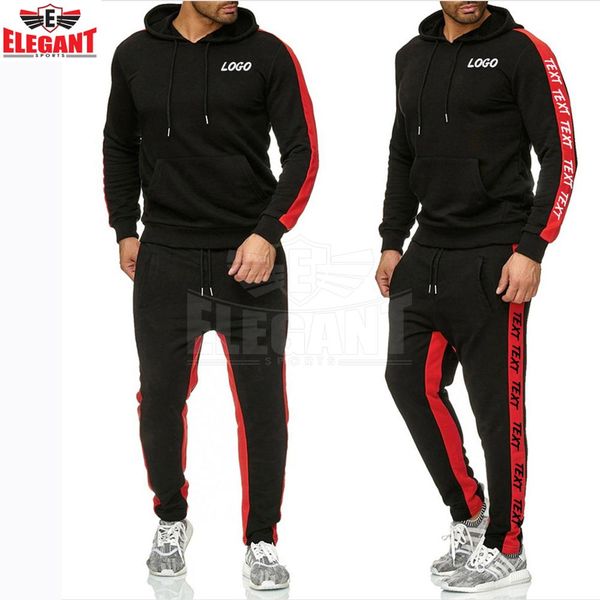 2024 Fashion Hooded Sweatshirts Sportswear Men Tracksuit Hoodie Autumn Men Brand Clothes Hoodie and Pants Sets
