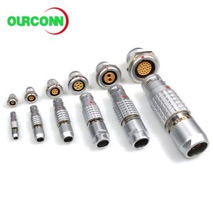 Circular Push Pull Connector Self Locking Compatible Fgg Egg