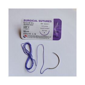 High Quality Medical Instruments Absorbable Medical Surgical Sutures Polyglactin Suture Vicryll Sutures
