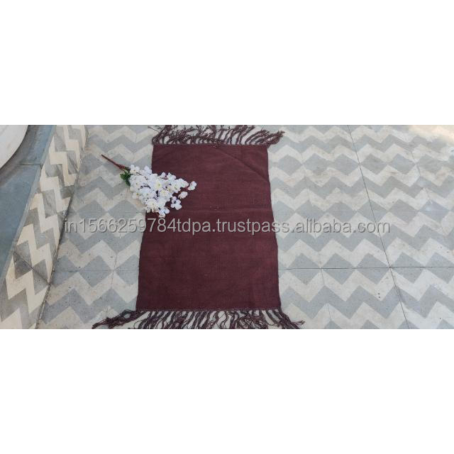 M/s Textiles Vogue Designer Collection 8x10 9x12 10x14ft Cotton Accent Coffee Carpet Indoor/Outdoor Modern Rug Runner Living/Dining Door Prayer