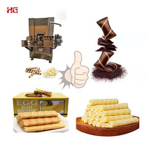 Automatic Wafer roll making machine/Egg Roll Making equipment manufacturing machines for small business ideas