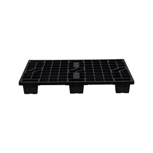 Durable Recyclable 800X1200mm Warehouse Stacking HDPE Pallet For Industrial Logistics Material Handling