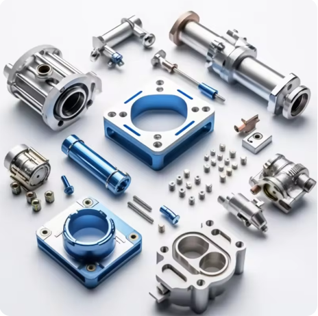 China factory CNC machined turning parts Stainless Steel Aluminum Brass CNC milling