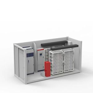 W-TEL 100kwh 200kwh 500kwh 1mwh 2mwh BESS solar lifepo4 battery energy storage system container