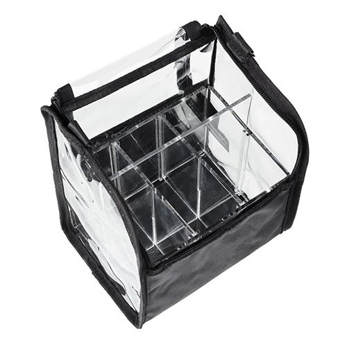 Customized Travel Companion A Luxurious Cosmetic Bag with Multiple Compartments and Durable Design for On-the-Go Beauty