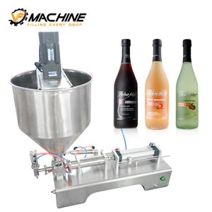 Factory hot sale liquid soap semi automatic mixing liquid paste beverage bottle filling machines