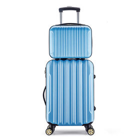 Custom Luggage cover Hight Quality ABS suitcases set 3 pcs carry-on luggage