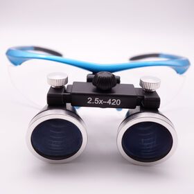 Dental Loupes Surgical Binocular Glasses 2.5X 3.5X with Led Headlight Surgical Magnifying Glass Loupe Magnifier