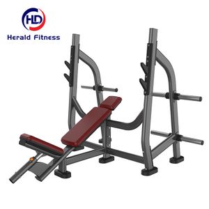 Advanced Type Exercise Muscle Muscle Q235 Steel Gym Equipment Sports Ningjin  Incline Bench With Free Painting Color