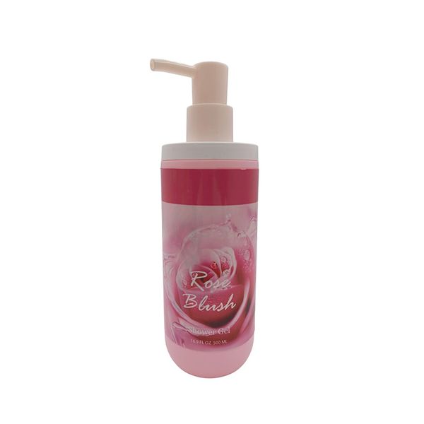 Luxury Organic Whitening Bath Skin Care Exfoliating Liquid Body Wash 500ml Rose Perfume Shower Gel Adults Female Regular Size