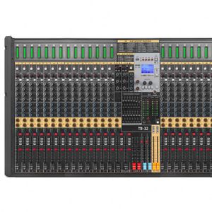 XTUGA TFB-32 Professional Audio Mixer 28 mono microphone input, 2 stereo input  32 Channels Multi-function Audio Mixer