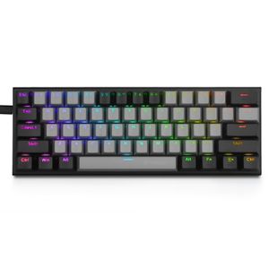 profession wired 60% game computer desktop oem rgb mini custom teclado laptop laptop keycaps gaming wireless mechanical keyboard