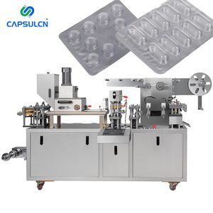DPP250 Automatic Hot Sealing Machine For Candy Butter Packing Machine PVC ALU Packaging Food