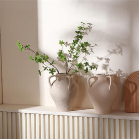 Wholesaler Handmade Luxury Ceramic Stoneware Flower Vase for Home Decoration