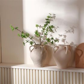 Wholesaler Handmade Luxury Ceramic Stoneware Flower Vase for Home Decoration
