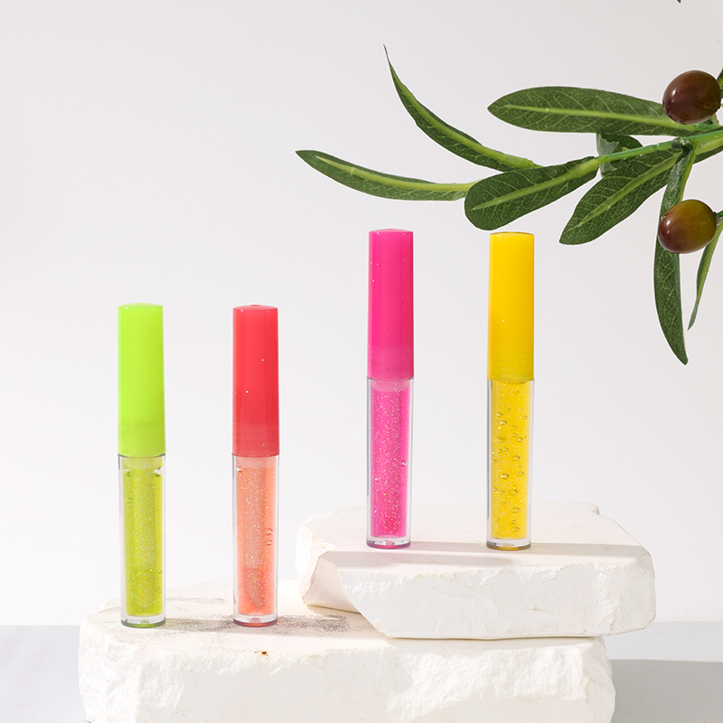 Private Label Moisture Glossy Lip Oil cosmetics Glitter lip gloss